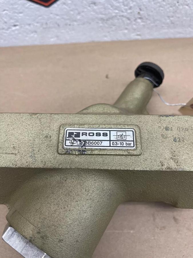 Used Ross 1968B6007 Flow Control Valve 0.3-10 Bar