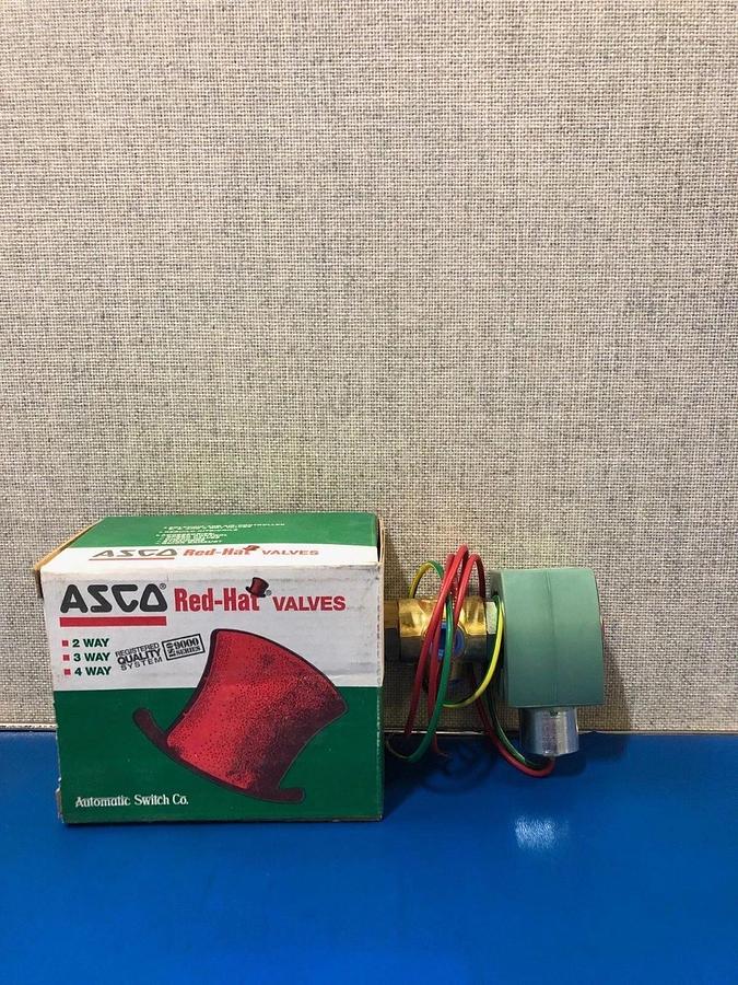 Asco Red-Hat Valves 8320G174 Brass Quick Exhaust Solenoid Valve 1/4 in pipe