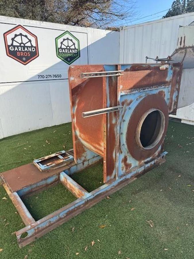 Used Chicago CW Top Horizontal Fan w/ No Drive & Welded Outlet