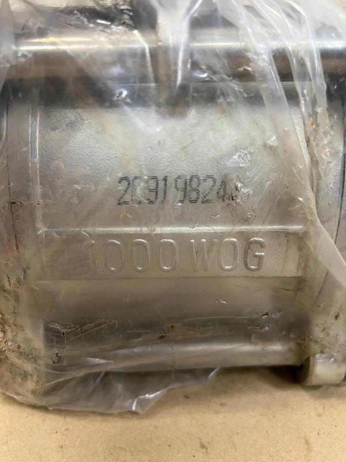 Used 4” Stainless Steel Ball Valve 26919824, 100 WOG, 3-316