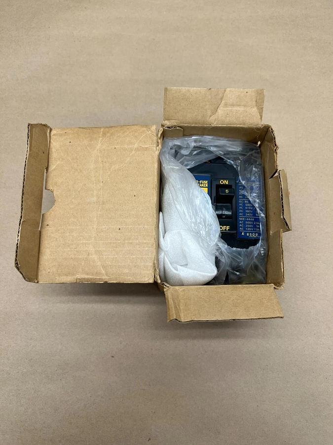 Used Mitsubishi NF30-SS 3P, 5A No-Fuse Breaker