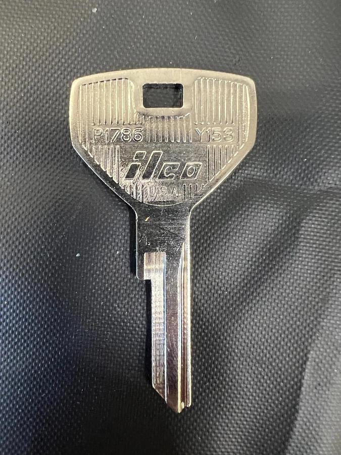 Used Ilco Y152, Y153, Y154, Y155, Y159 Assortment of Chrysler Key Blanks - Lot of 46