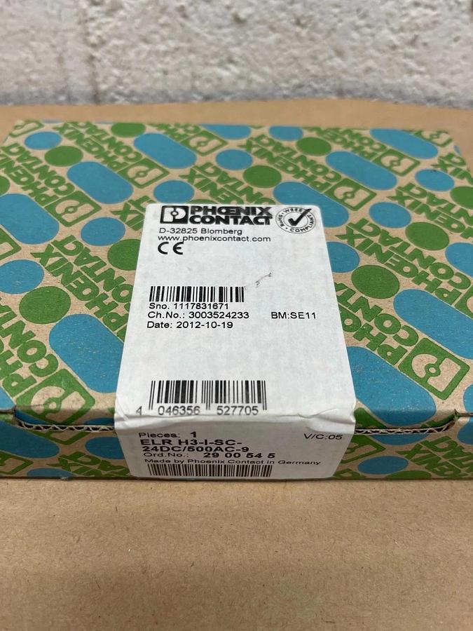 Used Phoenix Contact ELR H3-I-SC-24DC/500AC-9 Hybrid Motor Starter *FACTORY SEALED*