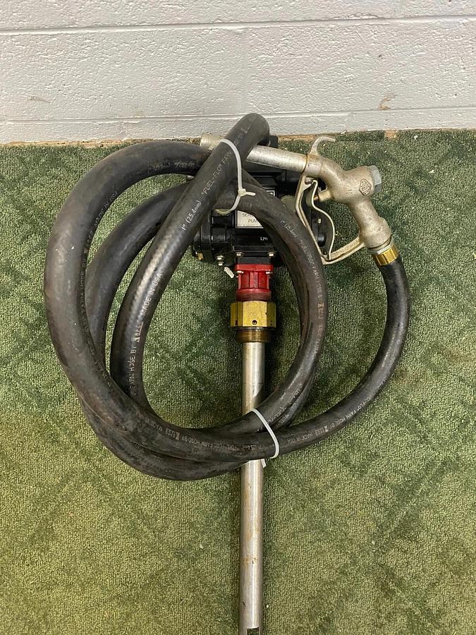 Used Fill-Rite Series 400 Liquid Transfer Pump w/ Hose and Nozzle