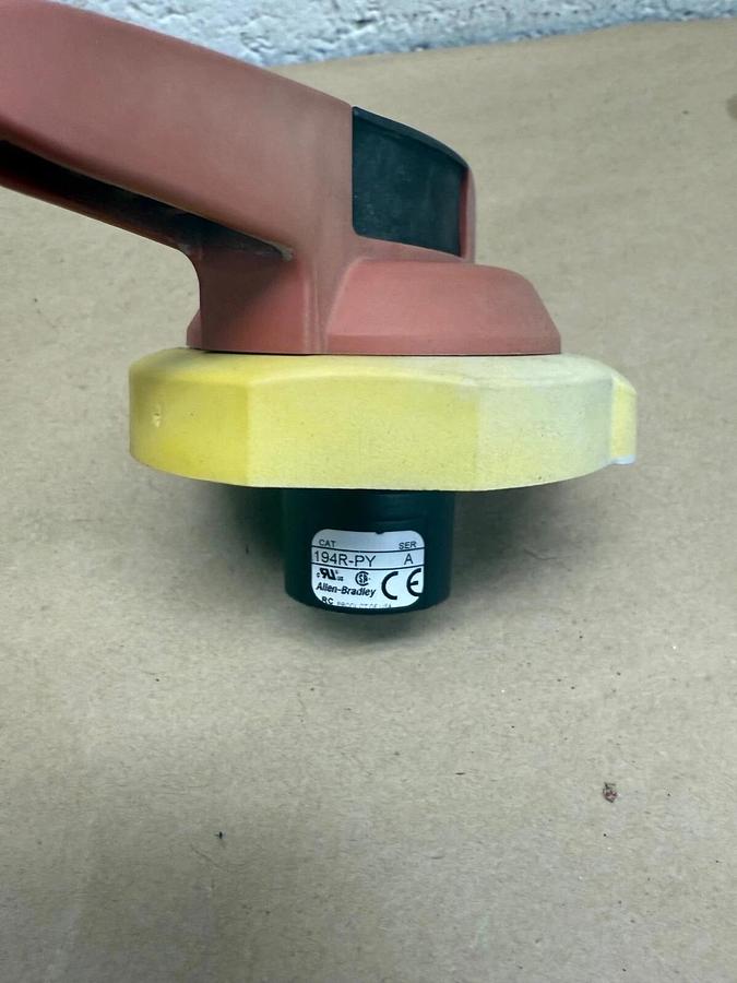Used Allen-Bradley 194R-PY Disconnect Switch Handle, Series A