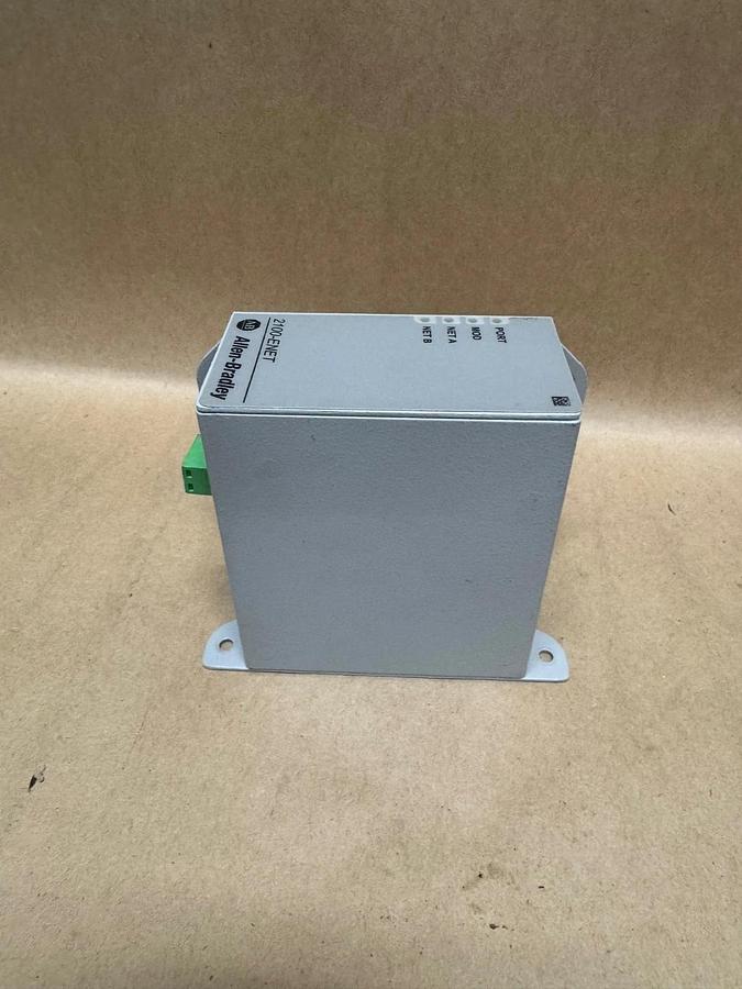 Used Allen Bradley 2100-ENET Series A Ethernet Adapter (Parts Only)