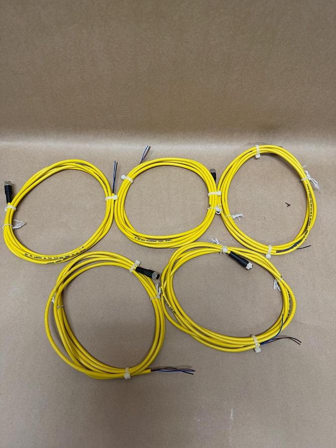 Used Phoenix Contact 1406318 Sensor/Actuator Cable - Lot of 5 *NEW*