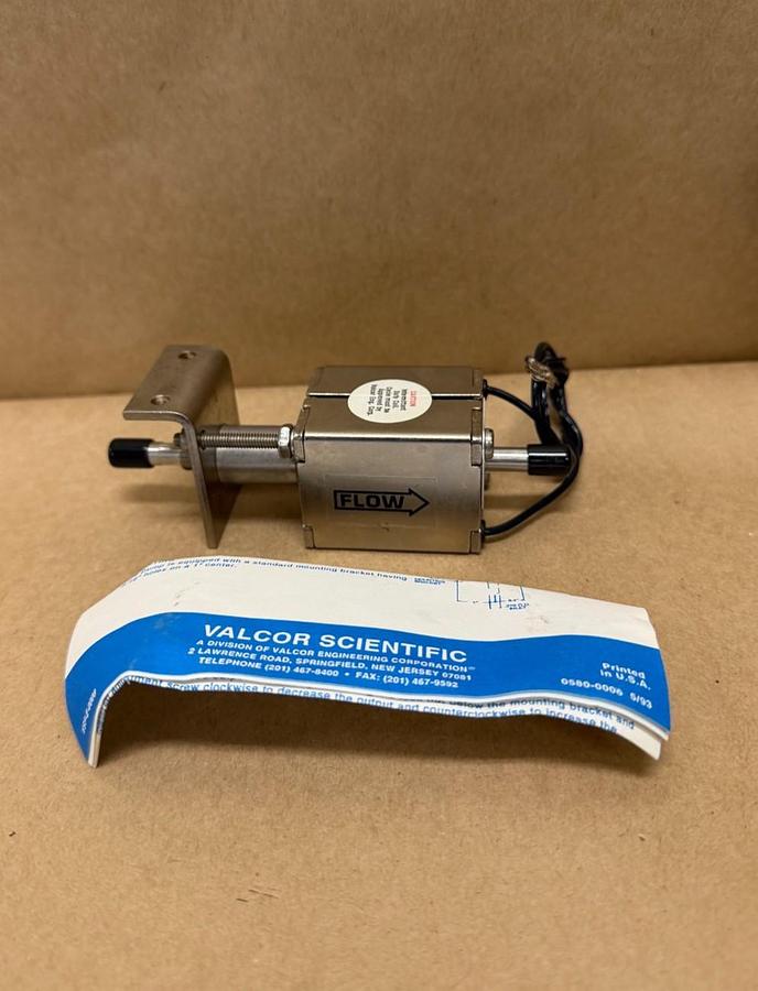 Valcor Scientific SV500P94H-7-1 Motor Driven Pump 115v, 30 Watts