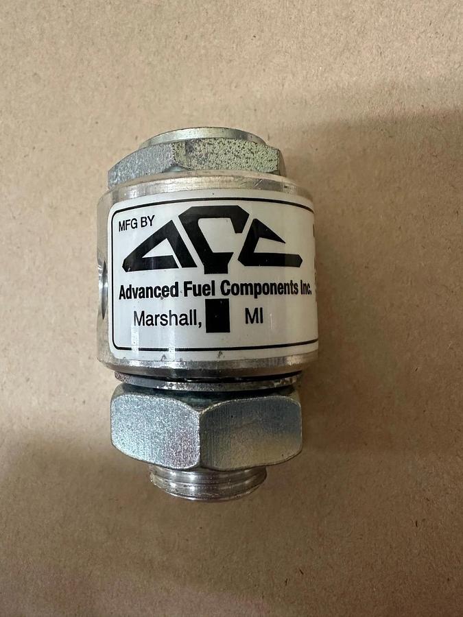 Used Advanced Fuel Components Model 156 Automotive Filter for Gas *NEW*