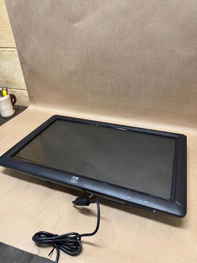 Used ELO Tyco ET2201L 22” In Touch Screen Monitor w/ Power Supply *TESTED*