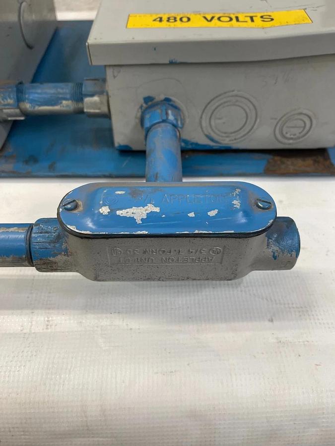 Used Weizmann Type 12 + 13 Enclosure w/ GE Heavy Duty Safety Switch