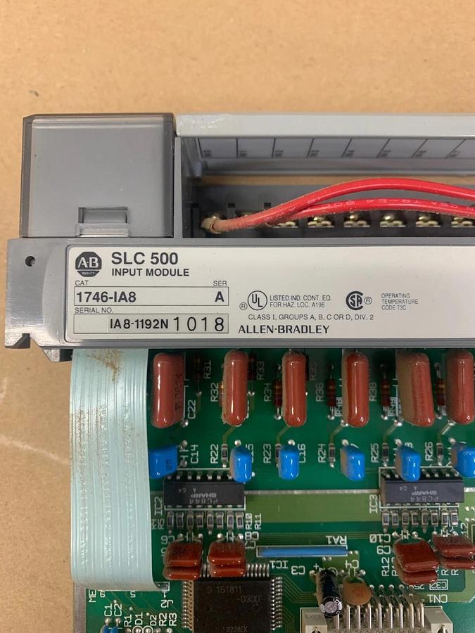 Used Allen Bradley SLC 500 1746-IA8 Input Module