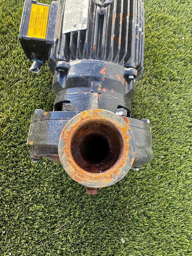 Used Dayton 4ZA44A Centrifugal Pump, w/ Dayton LTDI23TD 7.5Hp Motor @ 3450 RPM