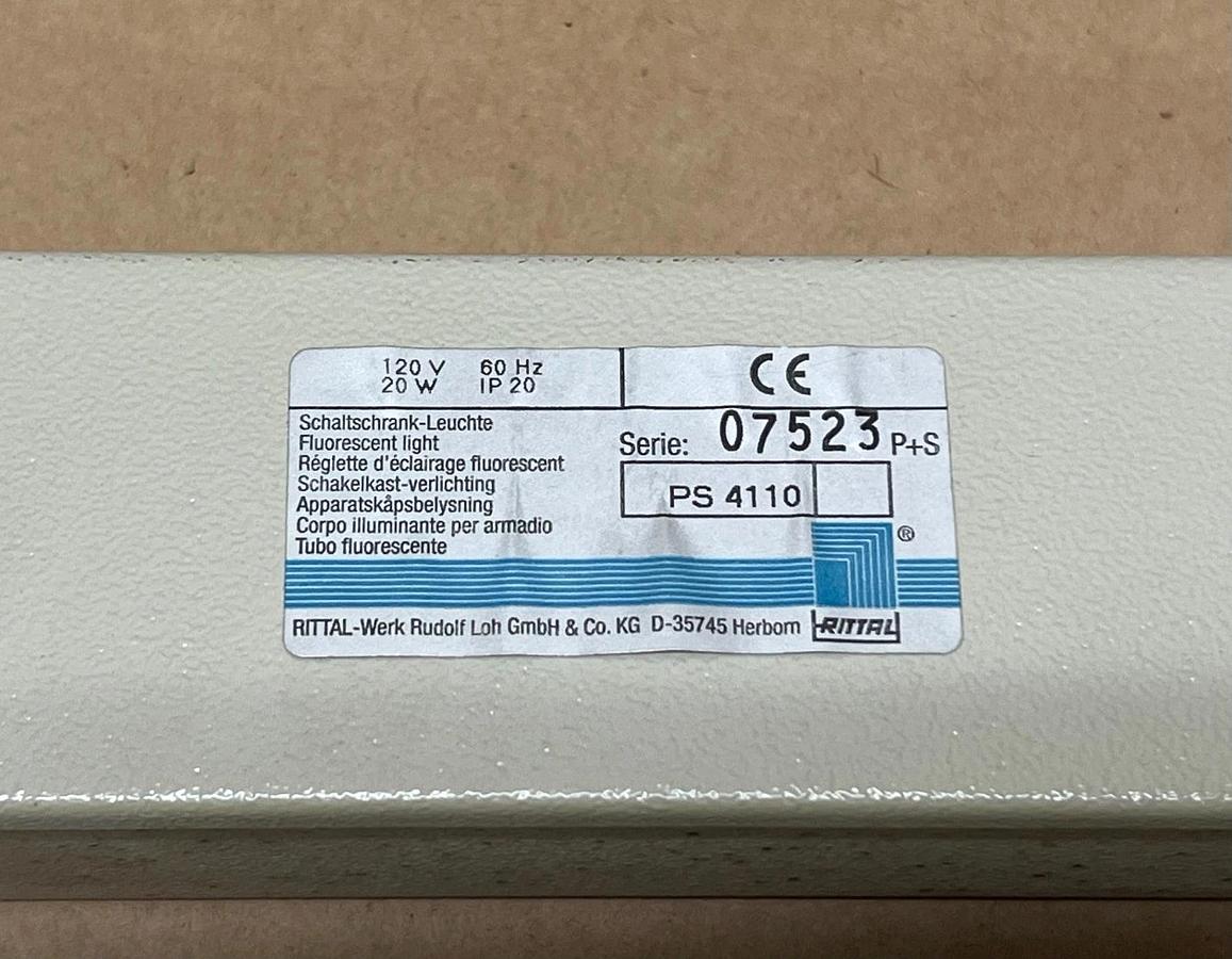 Used Rittal PS4110 120V, 60Hz, 20W, Fluorescent Light
