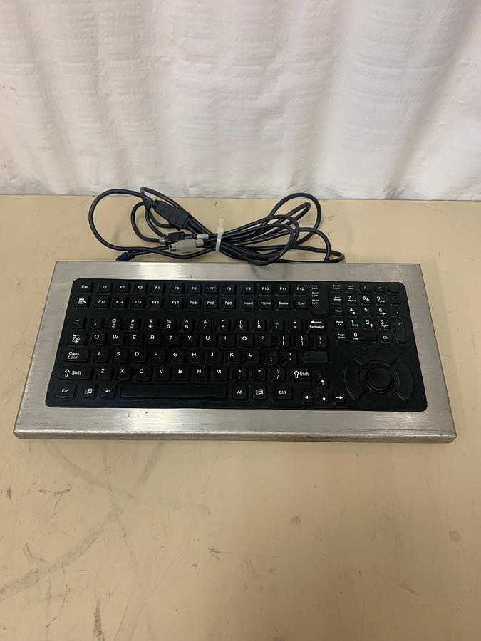 Used Texas Industrial Peripherals DT-5k-PS/2 Keyboard