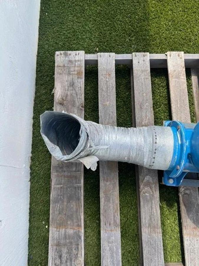 Used Taka Mark 0488336 Electric Blower, .75kW Motor @ 3440RPM, 3.3A 50/60Hz 220V