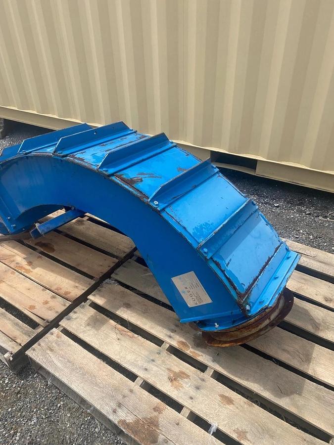 Used Koger Air 12x90 Replaceable Back Elbow, 12” Flange, 90° Elbow