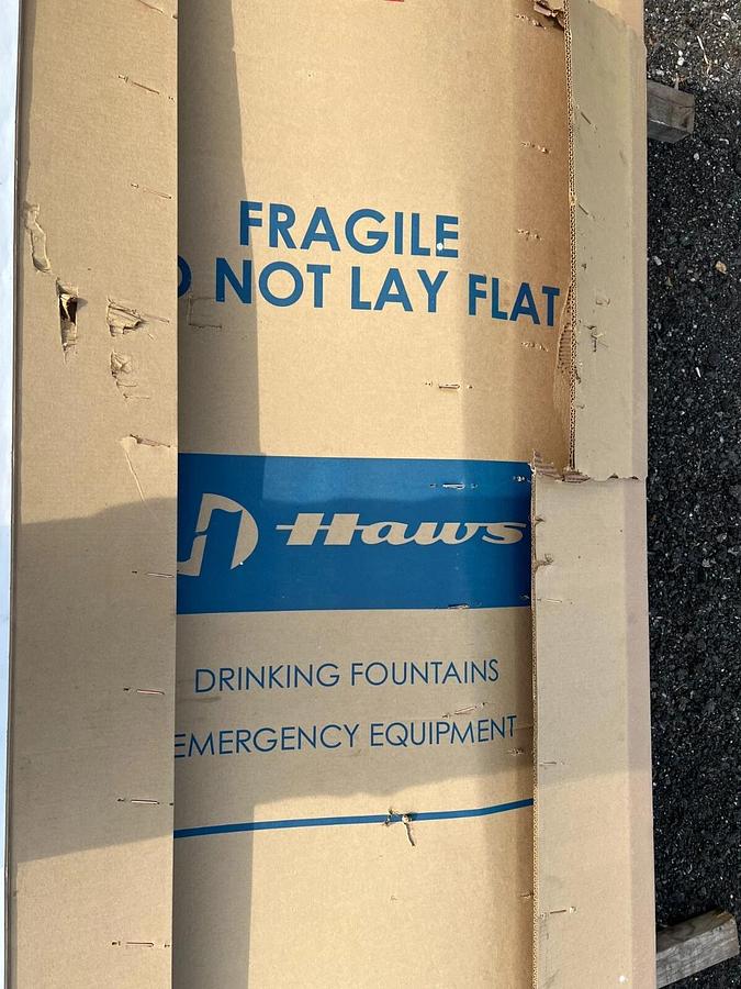 Used Haws Corporation 8317CTFP Freeze-Resistant, 120VAC Combo Shower Eye Wash Station