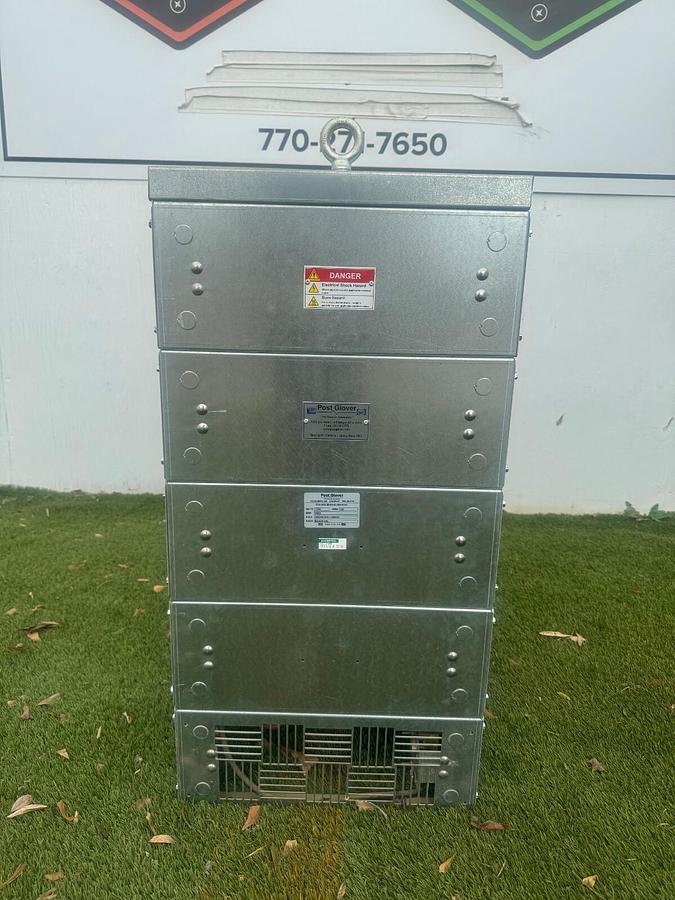 Used Post Glover DB5D98-31K0-14500AA0, 5.9 OHMS, 31,000 W Dynamic Braking Resistor