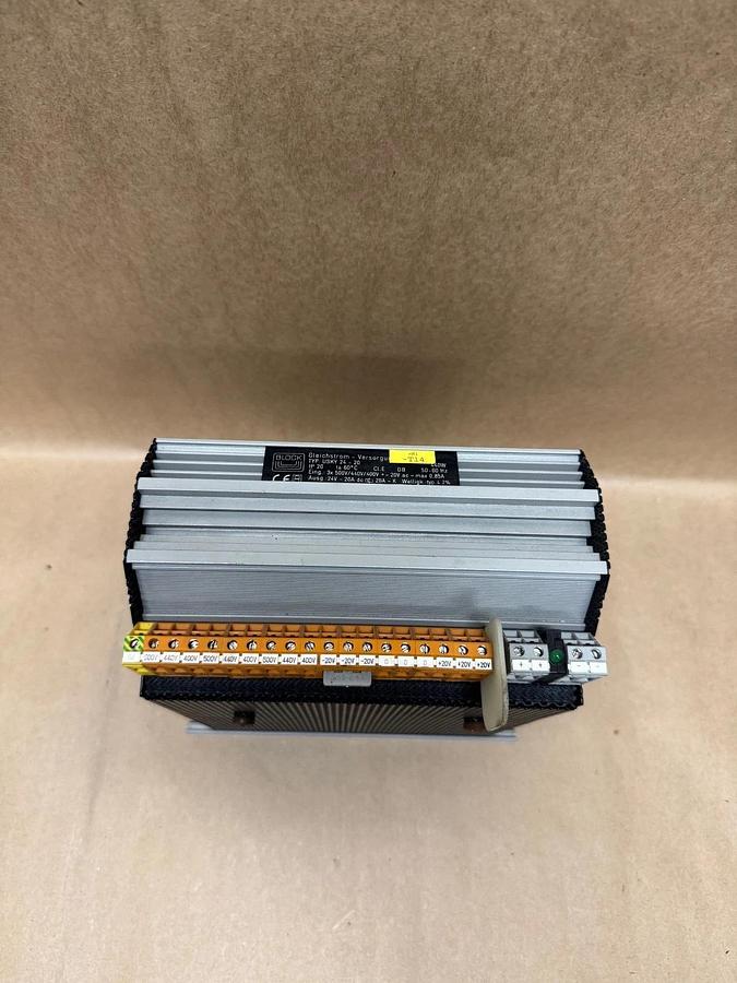 Used Block Gleichstorm USKY24-20 DC Power Supply 500/440/400V