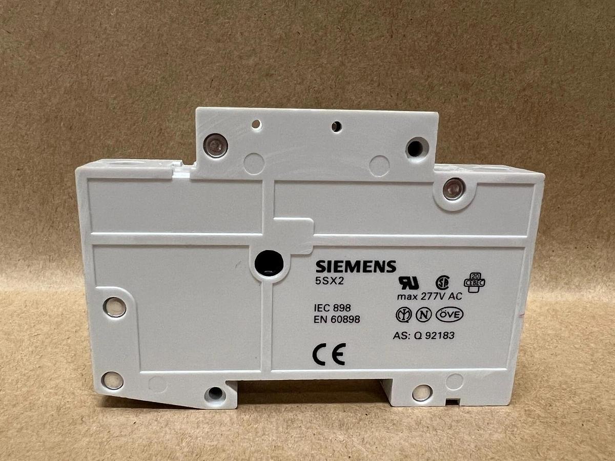 Used Siemens 5SX21 C6, 230/400V, Circuit Breaker - Lot of 7