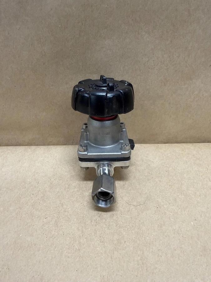 Used GEMU 1-4408 Stainless Steel Diaphragm Valve