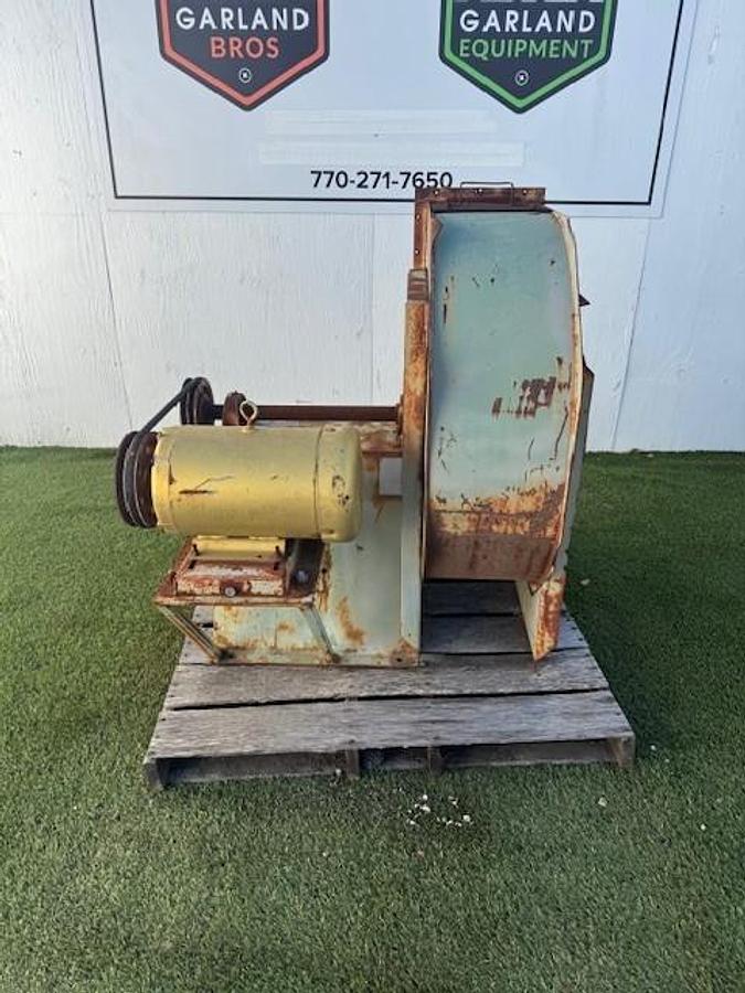 Used American Fan Co IE-13-MH, CCW Top Horizontal, Baldor 10Hp Motor @ 1770RPM, 575V