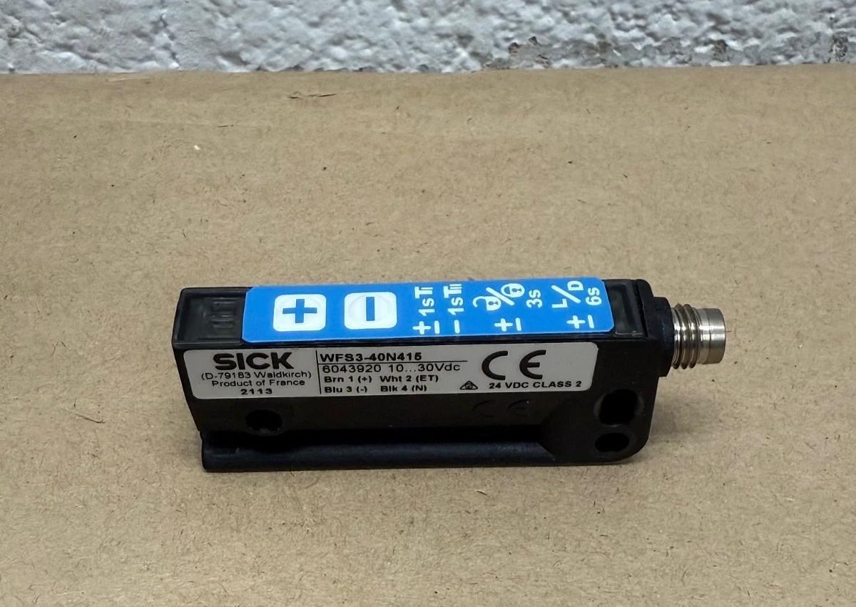 Used SICK WFS3-40N415 Photoelectric Sensor