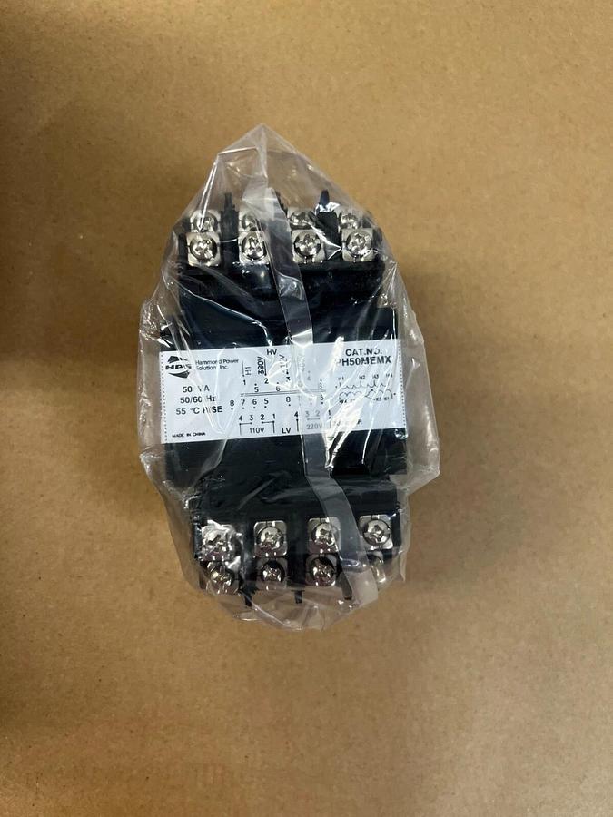 Used HPS PH50MEMX Control Transformer 50/60Hz 50 VA