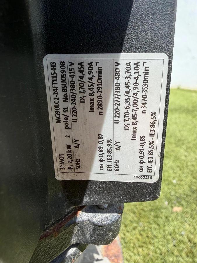 Used GRUNDFOS CRN5-9 E-CA-H-E-HQQK Centrifugal Pump