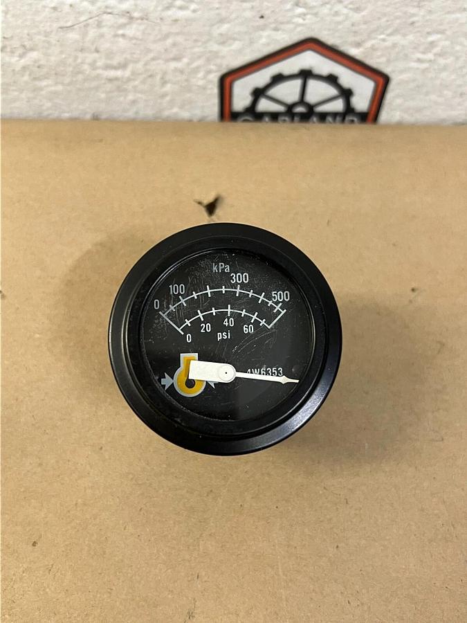 Used Caterpillar 4W6353 Oil Pressure Gauge