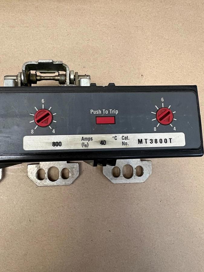 Used Cutler Hammer MT3800T Thermal Magnetic Trip Unit