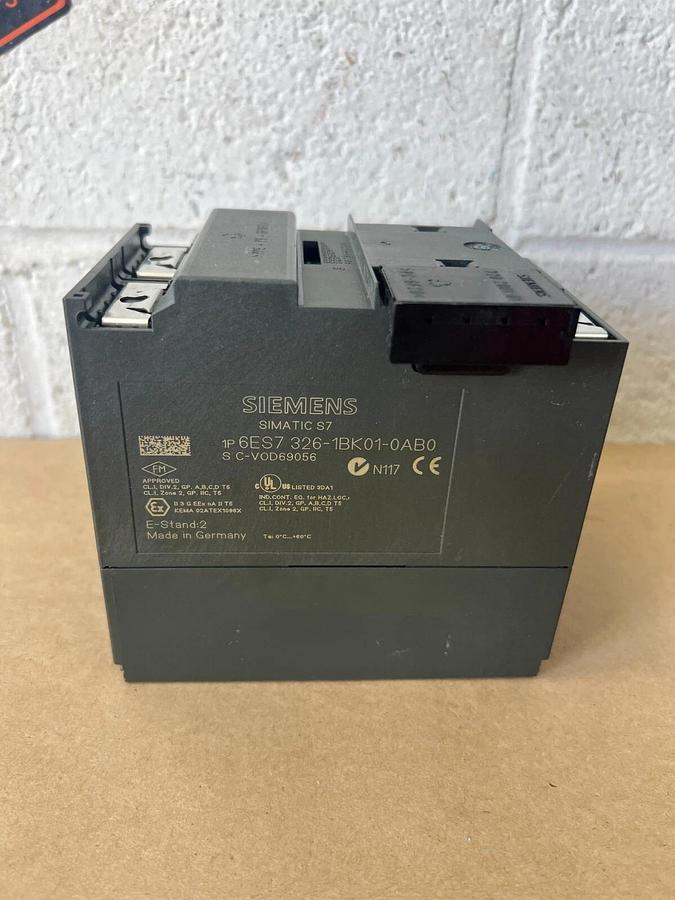 Used Siemens 6ES7 326-1BK01-0AB0 Simatic S7