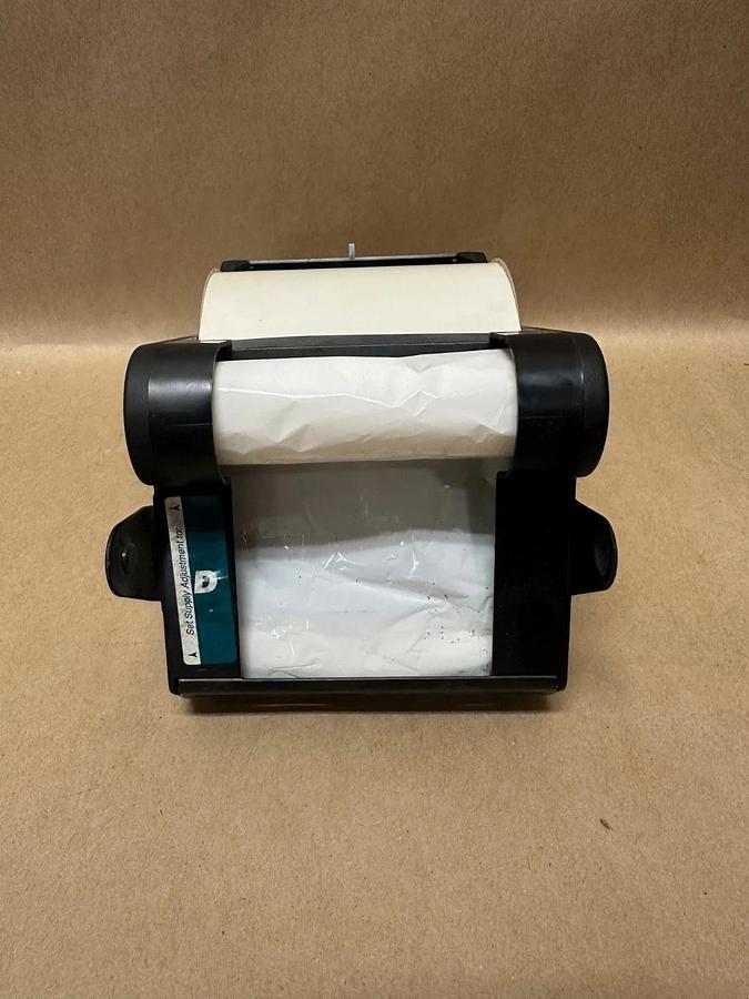 Used Brady B580 White on Clear, 4” x 90’ Label Cartridge