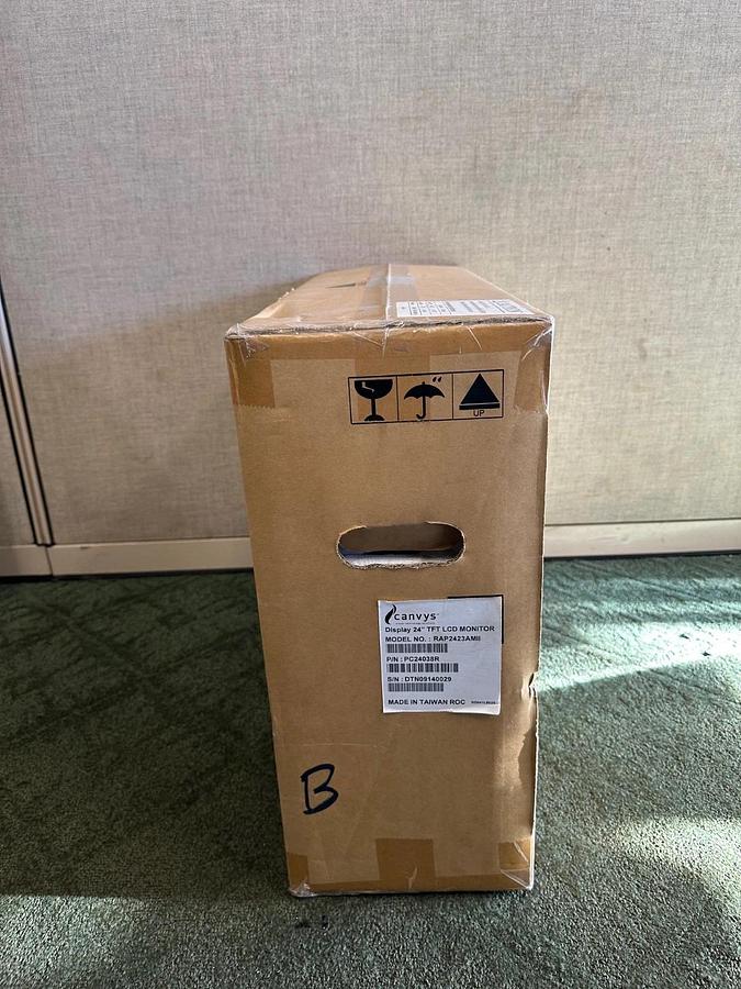 Used Canvys RAP2423AMII Display 24” TFT LCD Monitor *FACTORY SEALED*