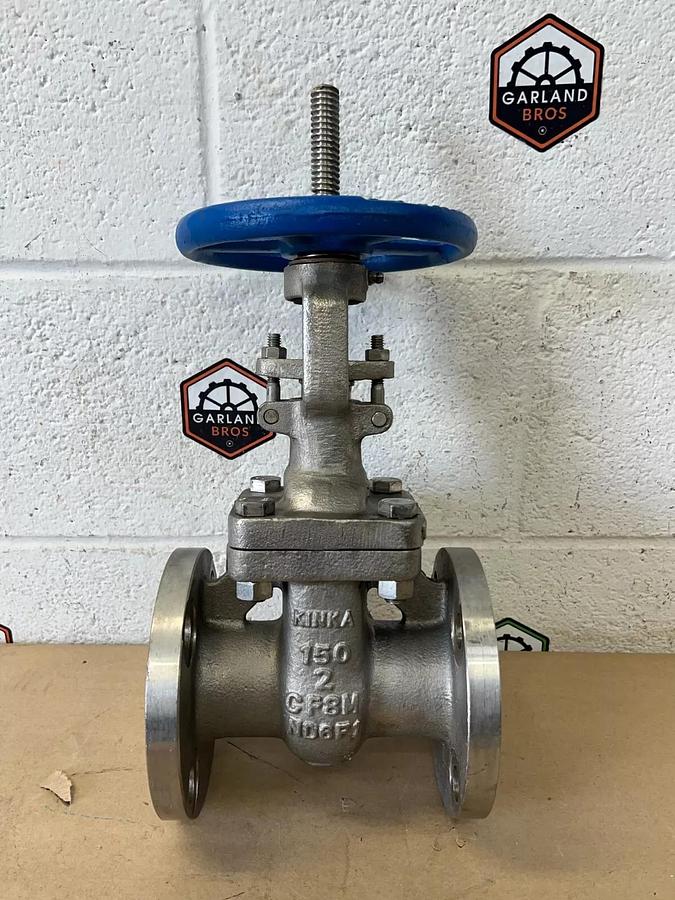 Used Kinka CF8M/316 Stainless Steel Globe Valve, Class 150 (2”)