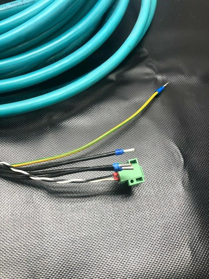 Used Siemens Sinumerik Simodrive Cable, 570102.002.01 Cable w/ P4LN 470 Plug