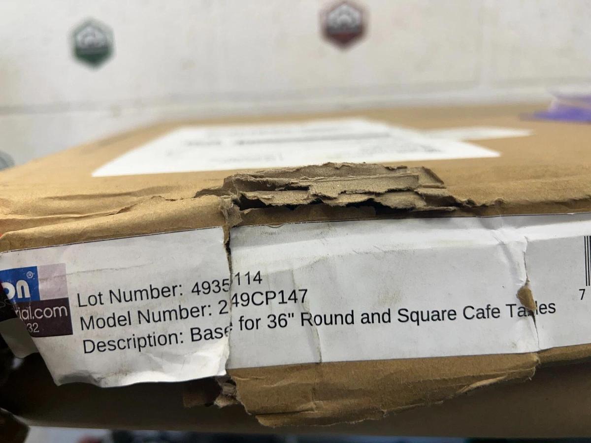 Used Interion FCT30X-10 30” Base for 36” Round and Square Cafe Tables