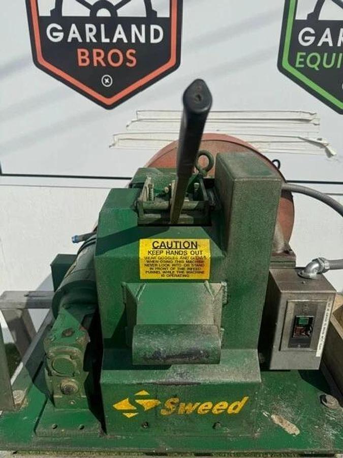 Used Sweed Machinery 510AE, Scrap Chopper, SN: 16852, w/ 1.5Hp Baldor Motor