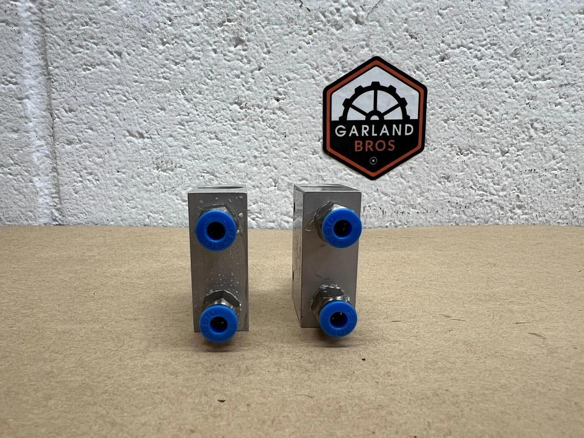 Used Festo ZK-1/8-B And Gate, 1-10bar, 14,5-145 PSI - Lot of 2