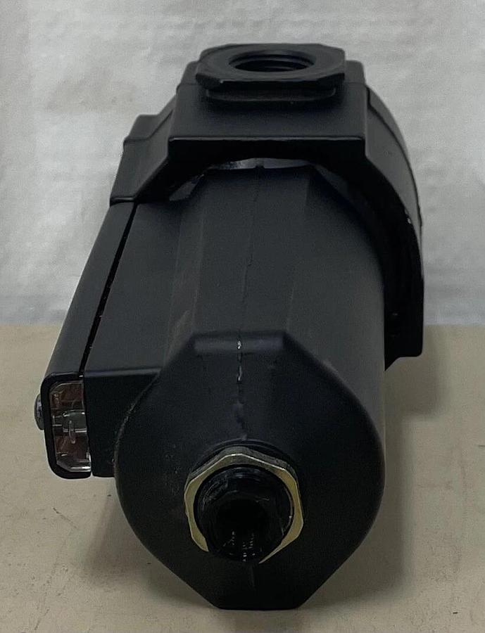 Used Norgren F74G-4AD-AD1 High-flow Coalescing Filter, 1/2” NPT Ports, Auto Drain