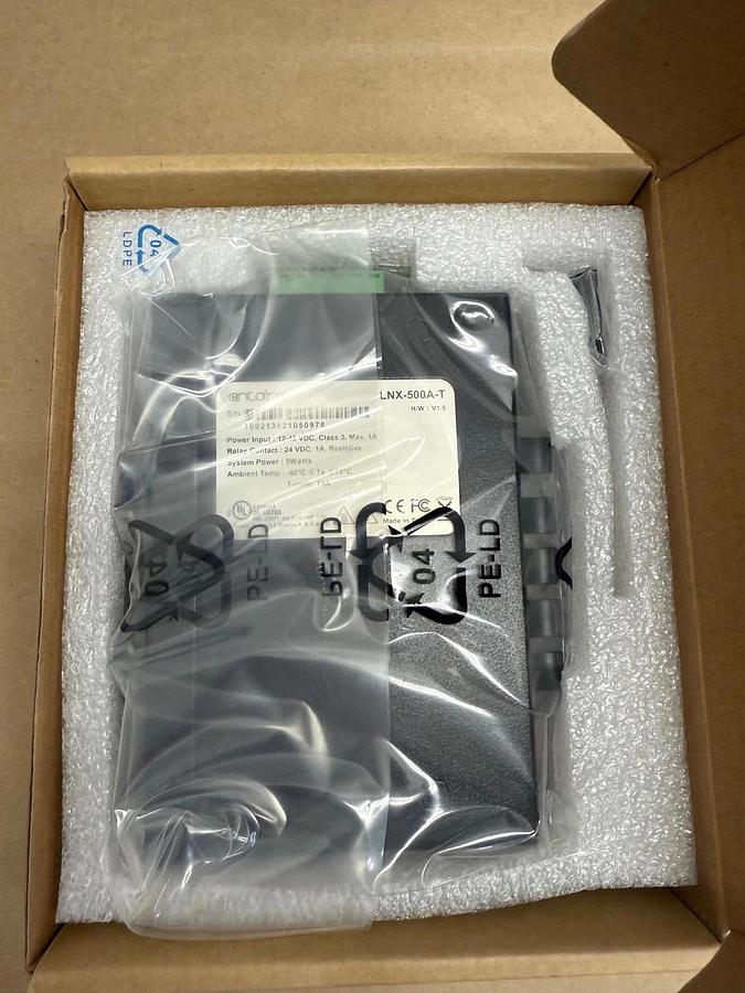 Used Antair Technologies LNX-500A-T Slim Industrial Ethernet Switch *NEW*