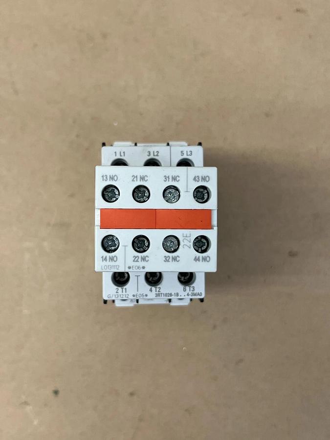 Used Siemens 3RT1026-1B Sirius Contactor