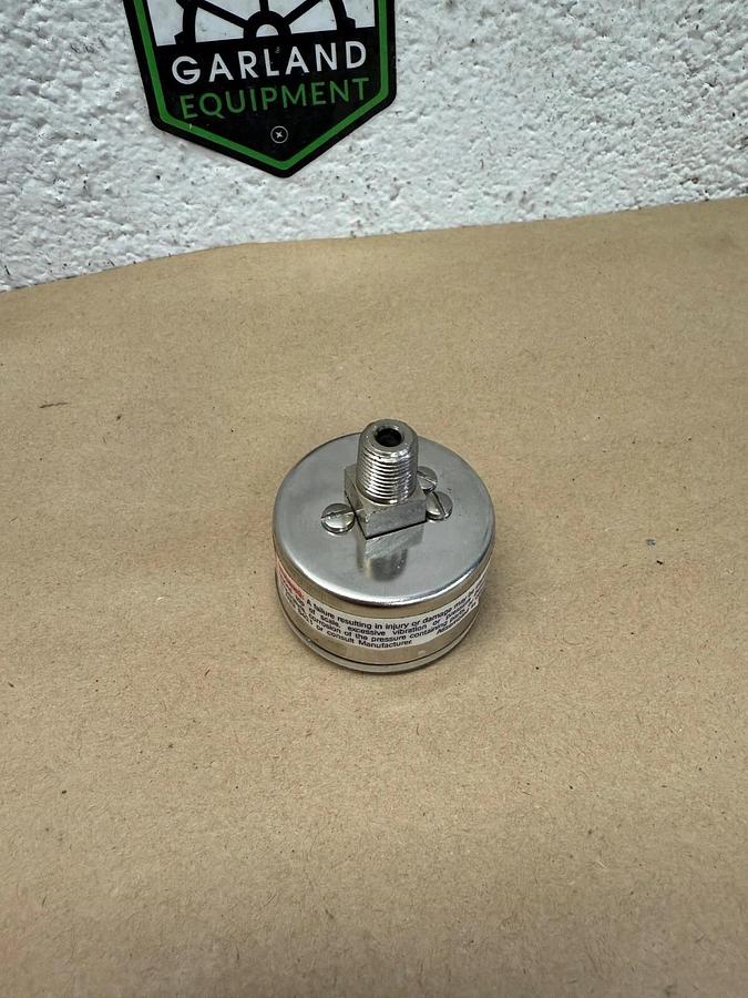 Used Marsh Instruments 34693-3 Pressure Gauge 0-60