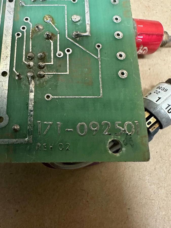 Used 171-092501 REV 02 Circuit Board