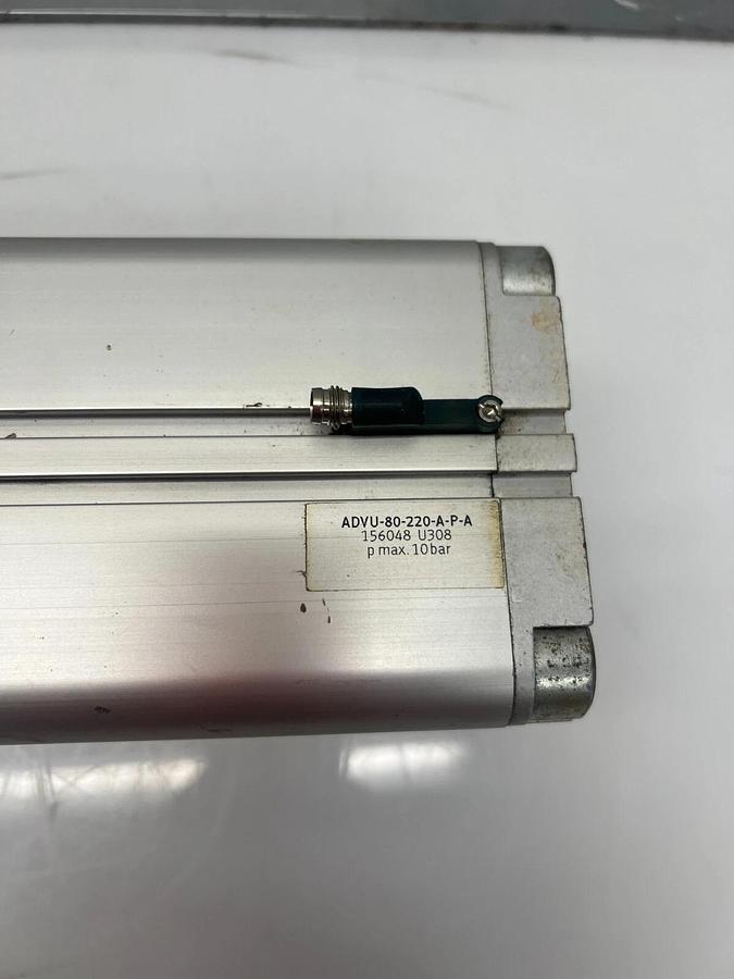 Used Festo ADVU-80-220-A-P-A 10bar Pneumatic Cylinder