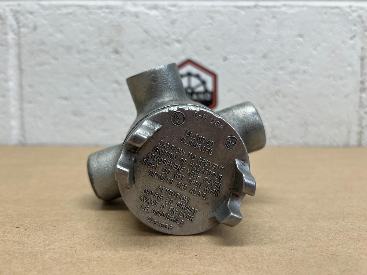 Used Crouse-Hinds GUAT14 Conduit Outlet Box