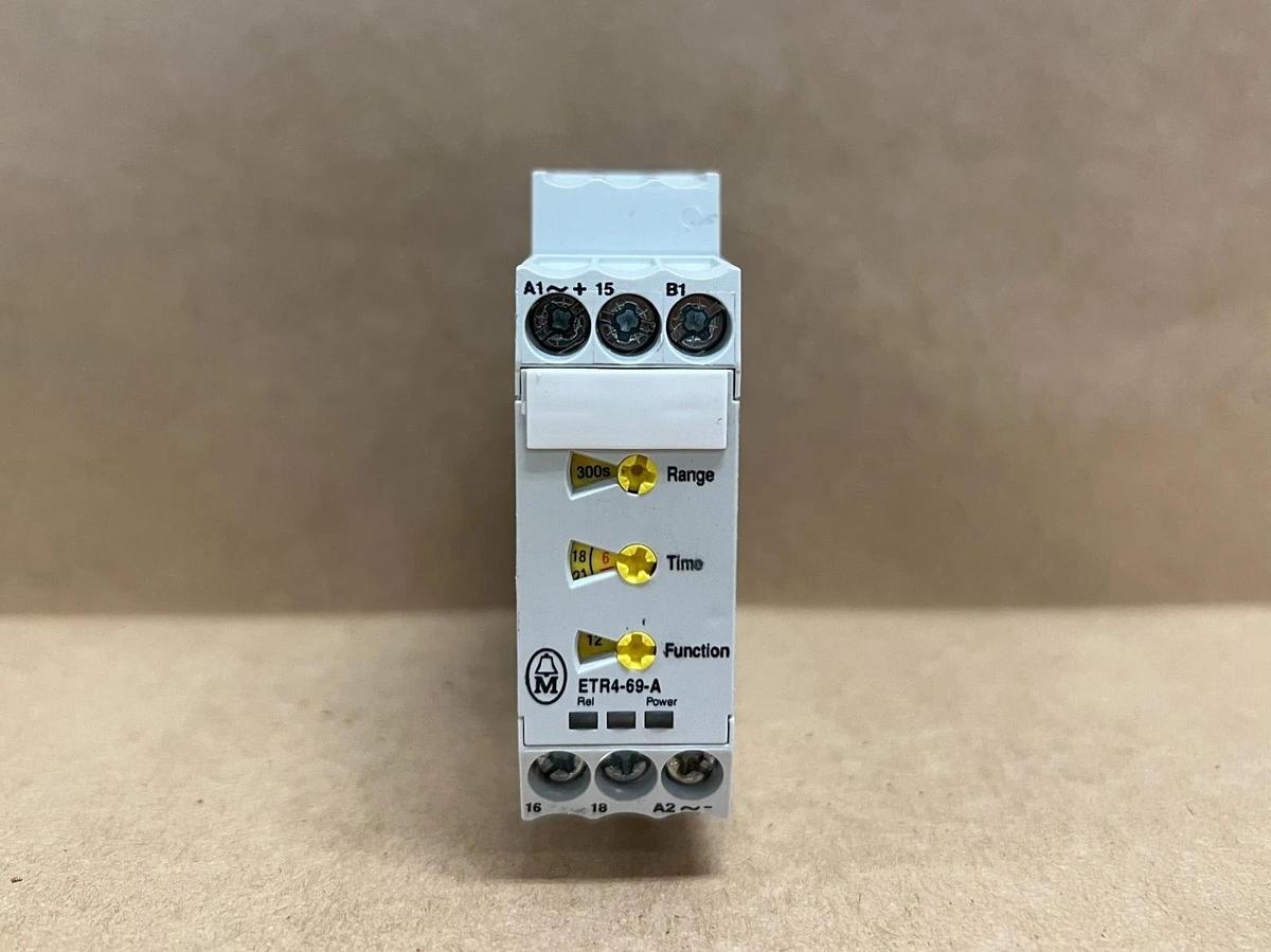 Used Moeller ETR4-69-A 24-240V Timing Relay