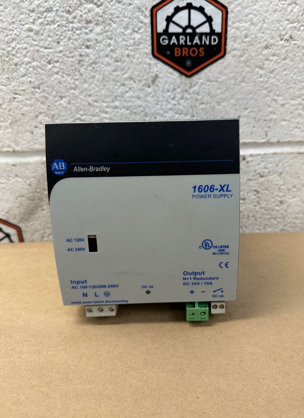 Used Allen Bradley 1606-XL240DR Power Supply