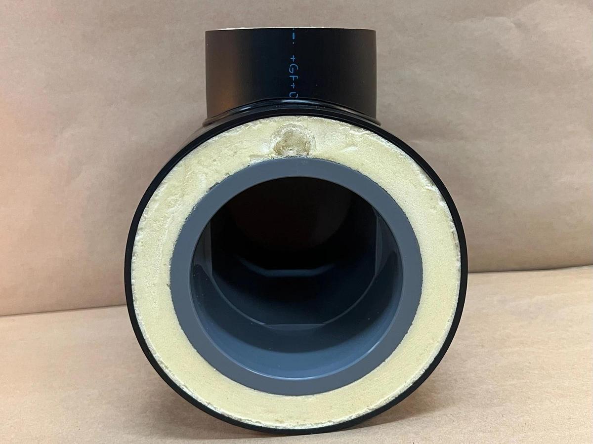Georg Fischer 738201136 Cool-Fit ABS Plus 90° Reducing Tee *NEW*